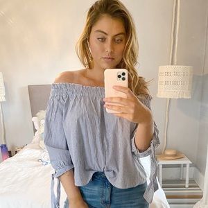 Off the shoulder top